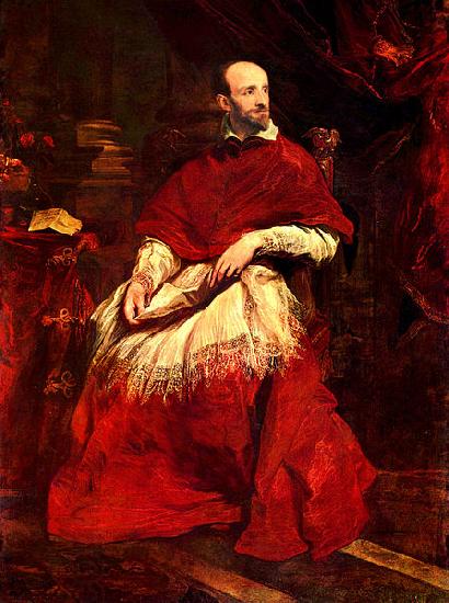 Anthony Van Dyck Portrait of Cardinal Guido Bentivoglio oil painting picture